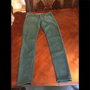 Teal Supersoft Stretchy Skinny Jeans. Size 8
